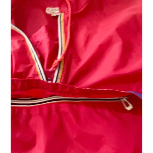1980s Windbreaker, Size M/L, K-Way Jacket, Fanny Pack Jacket, Convertible - Picture 9 of 9